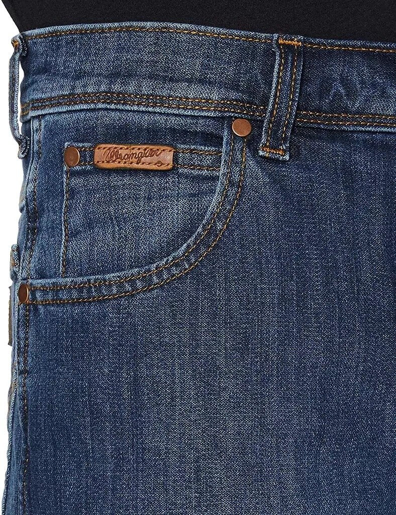 WRANGLER TEXAS SLIM MĘSKIE SPODNIE JEANSOWE JEANSY THE BOSS W12SP1131 112126511