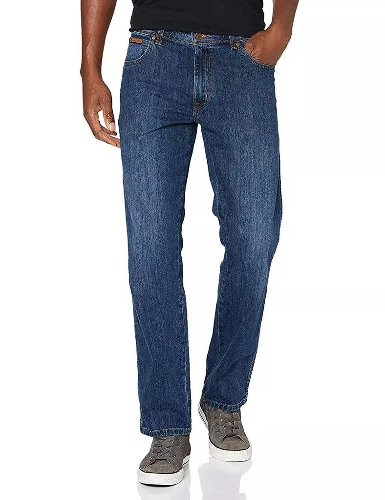 WRANGLER TEXAS SLIM MĘSKIE SPODNIE JEANSOWE JEANSY THE BOSS W12SP1131 112126511
