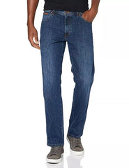WRANGLER TEXAS SLIM MĘSKIE SPODNIE JEANSOWE JEANSY THE BOSS W12SP1131 112126511