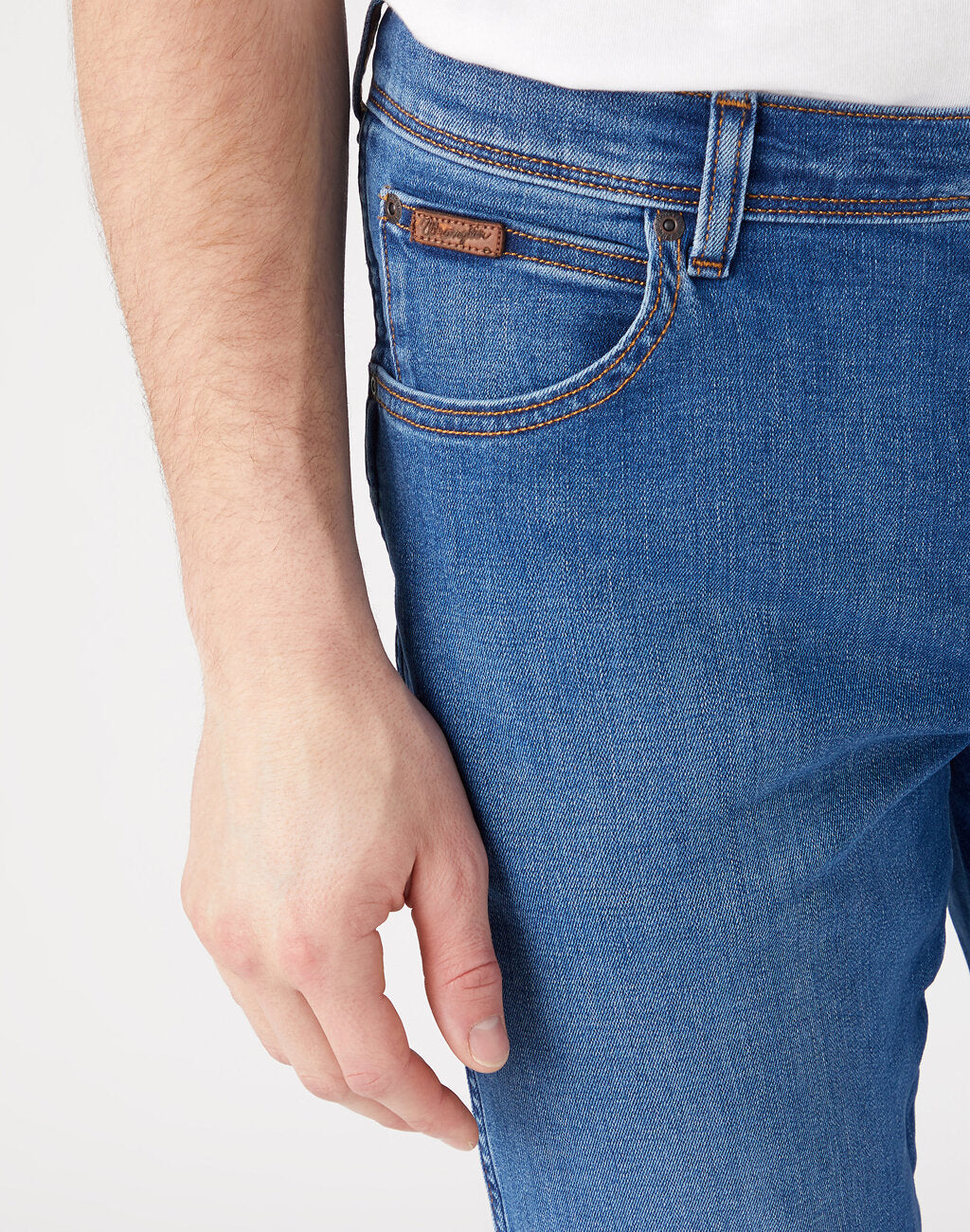 Spodnie Jeansowe Męskie Wrangler Texas Slim Pisces W12SLD369