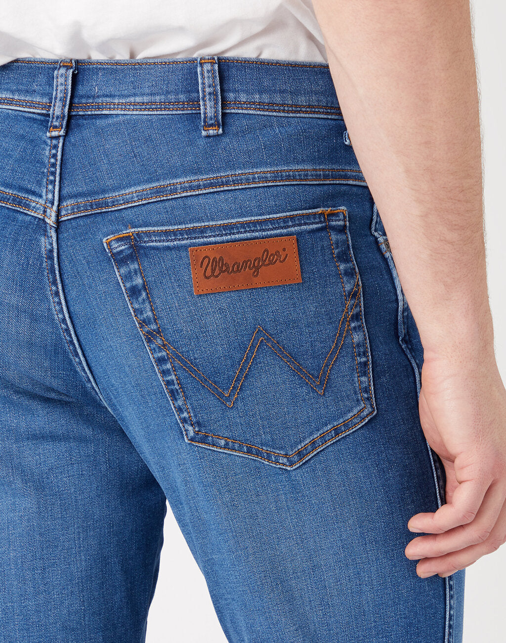 Spodnie Jeansowe Męskie Wrangler Texas Slim Pisces W12SLD369