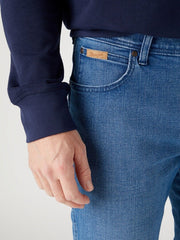 Wrangler Texas Slim Męskie Spodnie Jeansowe Easy Days W12SHN42M 112328892