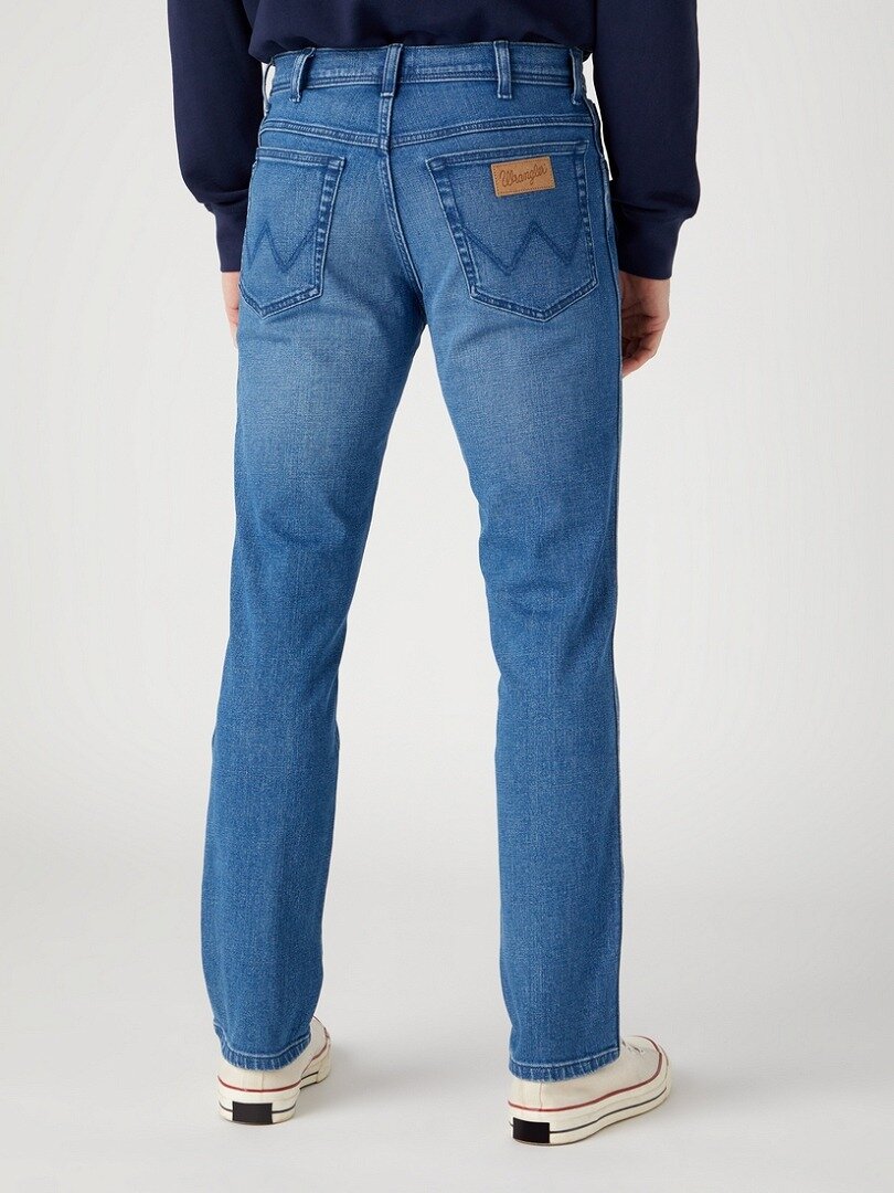 Wrangler Texas Slim Męskie Spodnie Jeansowe Easy Days W12SHN42M 112328892