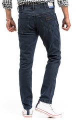 WRANGLER TEXAS TAPER MĘSKIE SPODNIE JEANSOWE BRUISED RIVER W12TLT364 112141166