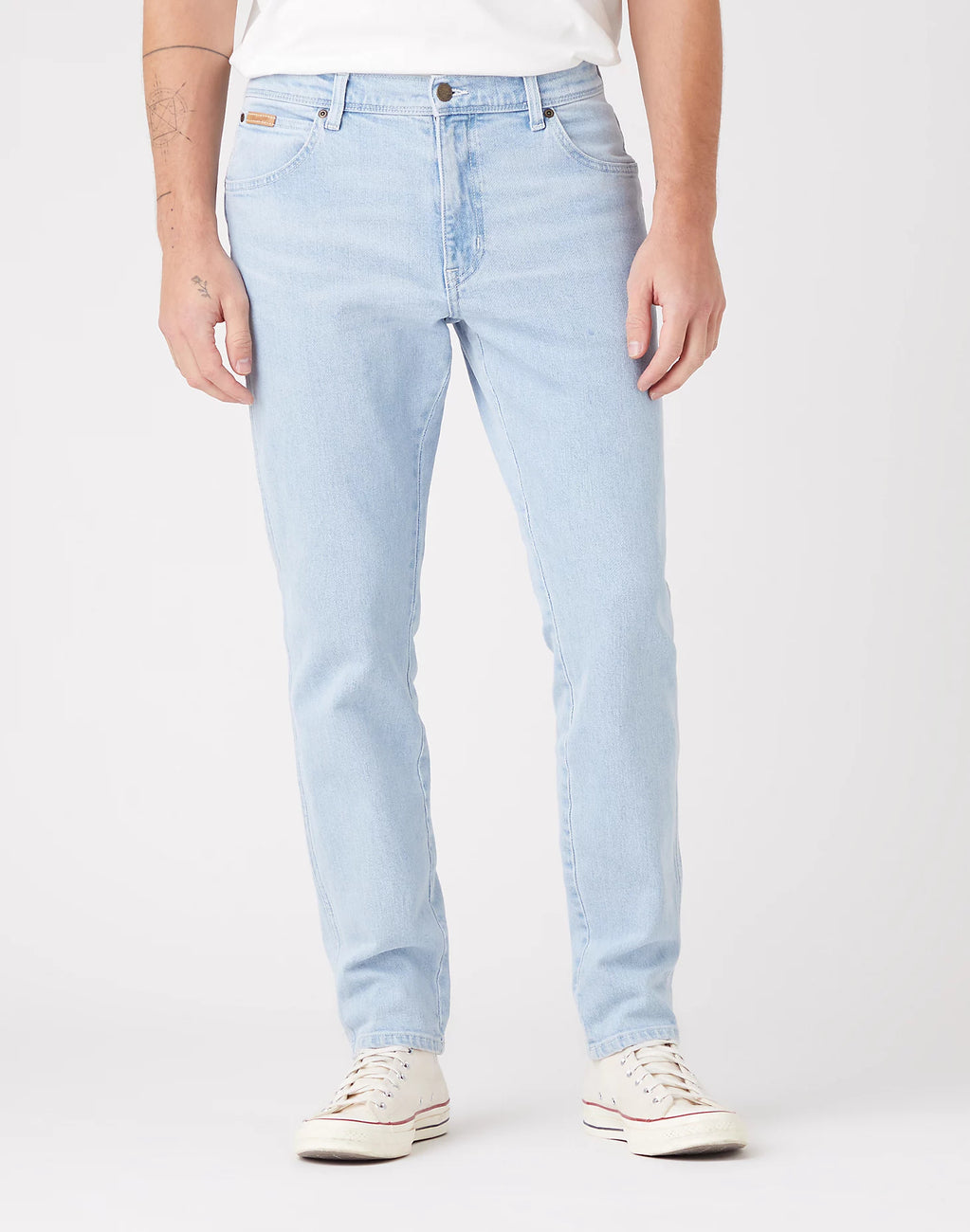 WRANGLER TEXAS TAPER MĘSKIE SPODNIE JEANSOWE WHITEWATER W12TJX31R 112145806