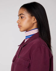 WRANGLER UTILITY DENIM DRESS DAMSKA SUKIENKA MATERIAŁOWA WILD BERRY W29YML14K 112128600