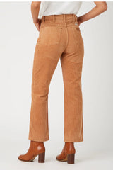 Damskie Spodnie Sztruksowe Wrangler Wide West Tan W2H2A2H20 112141313