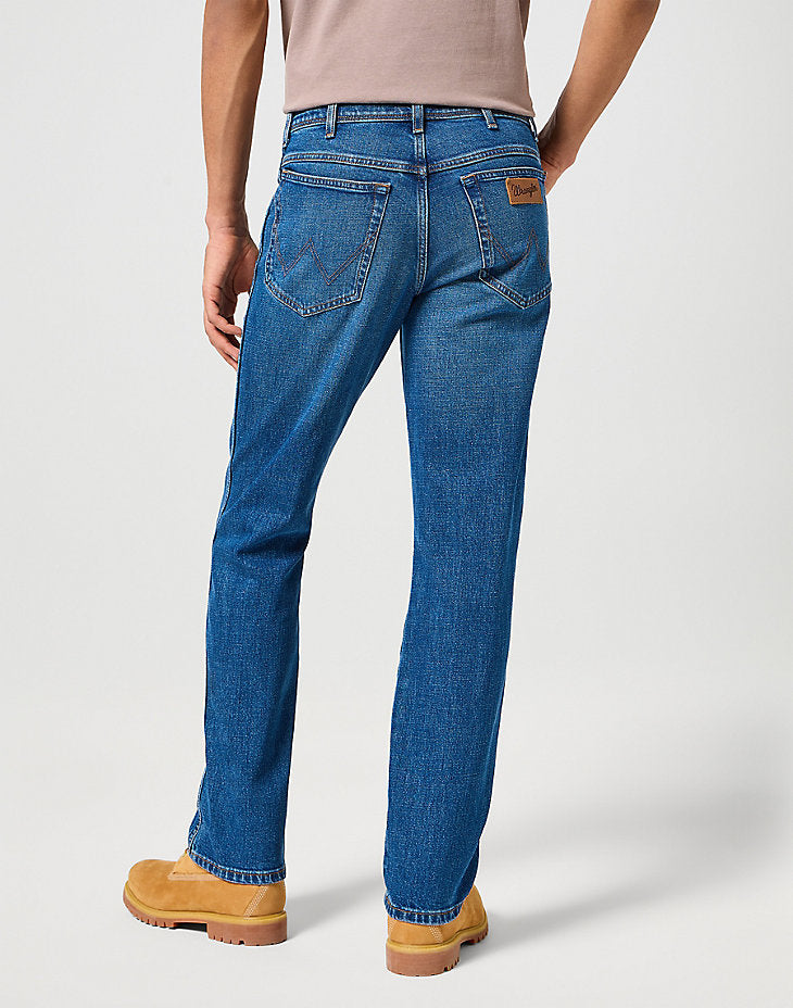 Męskie Spodnie Jeansowe Wrangler Texas Sundown Blue 112358216 W121008833