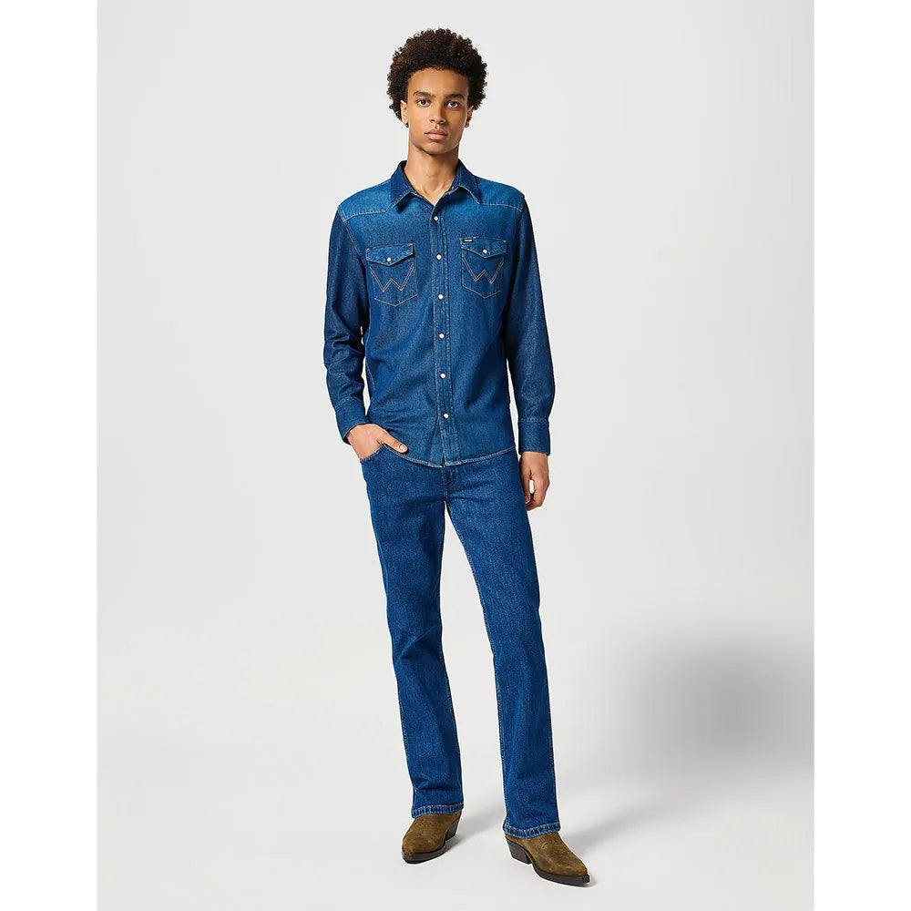 Wrangler Męskie spodnie jeansowe SPODNIE HORIZON SOFT FADE 112356833