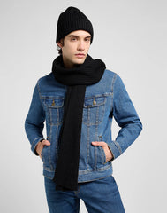 Zestaw Czapka i Szalik Unisex Lee XMAS Pack Black 112372695