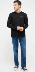 Męski Longsleeve Mustang Asheville Black 1016290 4142