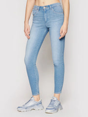 SPODNIE DAMSKIE WRANGLER HIGH RISE SKINNY SOFT CLOUD W27HZI29R 112128152